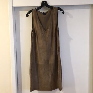 Ralph Lauren suede dress